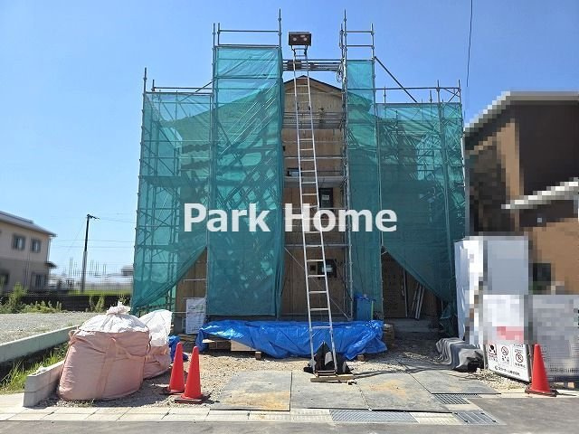 南国市大そね甲-6期1棟- 新築戸建ての外観|2026.8月：建築中
