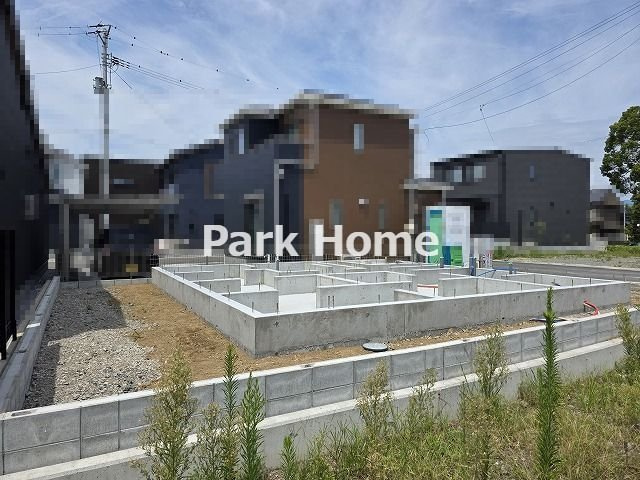 南国市大そね甲-6期1棟- 新築戸建ての外観|2026.8月：建築中