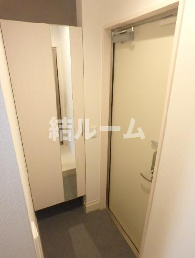 練馬区早宮１丁目のアパートの玄関