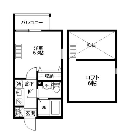 【間取り】 | サザンフロント六町