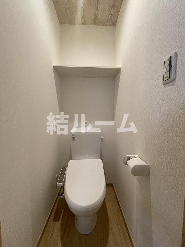 板橋区清水町のアパートのトイレ