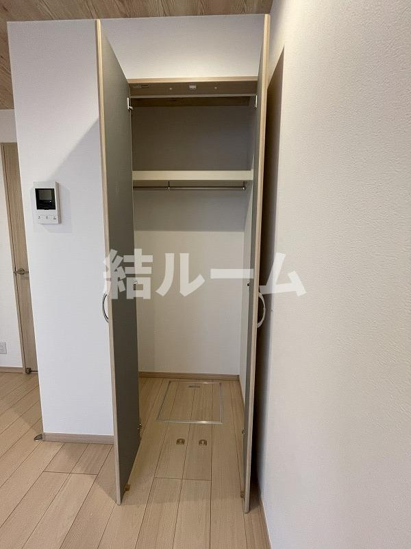 板橋区清水町のアパートの収納