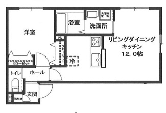 【間取り】 | ルミエール小竹町 | 間取りです。