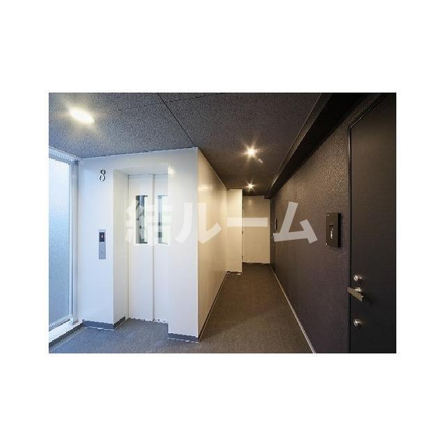 北区滝野川２丁目の賃貸マンションのロビー