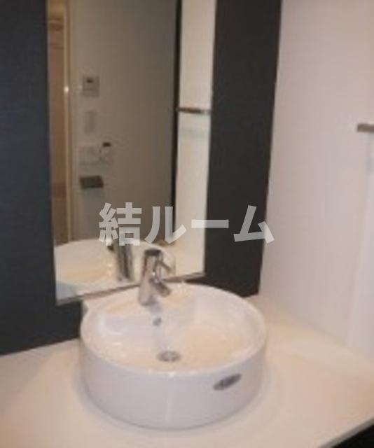 北区滝野川２丁目の賃貸マンションの洗面所