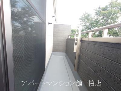 リーブルファイン柏高田のバルコニー