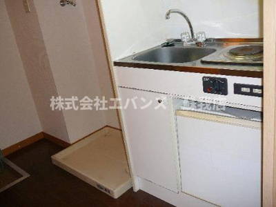 【キッチン】 | メイプルⅡ | コンパクトなキッチンで掃除もラクラク
