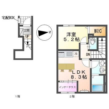 【間取り】 | （仮称）海老名市大谷北新築アパート5期