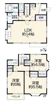 【間取り】 | 再生住宅　横浜市戸塚区上矢部町 | 間取り
