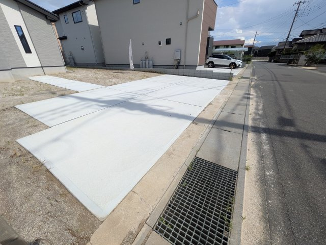 土浦市木田余　1期　新築戸建て　3号棟の駐車場|駐車は2台可能です♪
