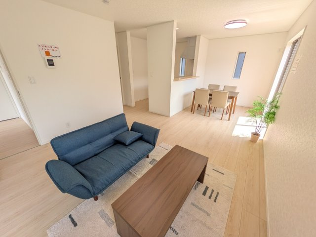 小美玉市羽鳥　第12　新築戸建て　1号棟の居間・リビング