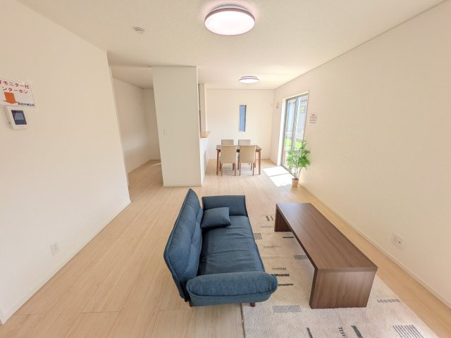 小美玉市羽鳥　第12　新築戸建て　1号棟の居間・リビング