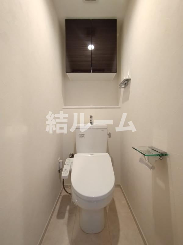 板橋区蓮沼町の賃貸マンションのトイレ