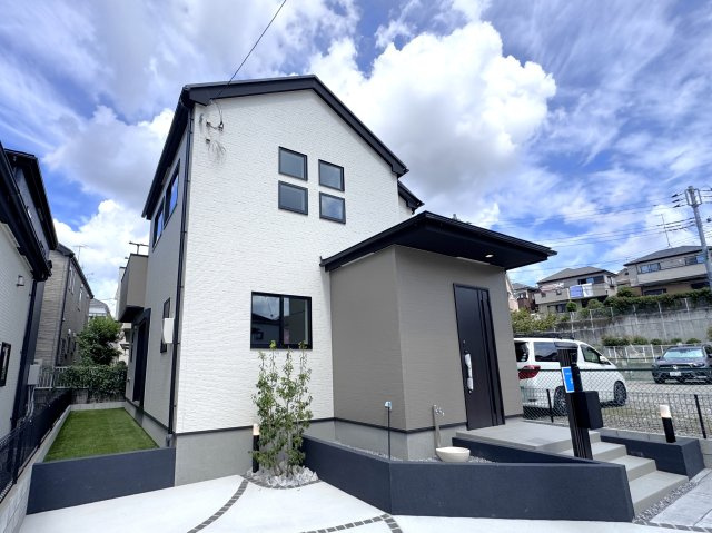 市川市曽谷４丁目新築戸建（曽谷16期）の外観|3号棟外観・完成済み内覧可能です！