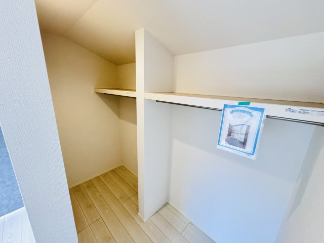 市川市曽谷４丁目新築戸建（曽谷16期）の収納|7.25帖寝室・ウォークインクローゼット