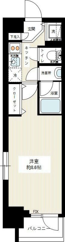 プレディアンスフォート錦糸町HY’sの間取り