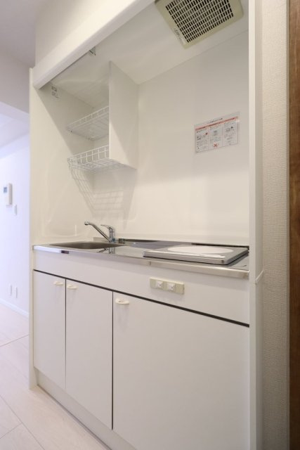 大田区多摩川１丁目の賃貸マンションのキッチン
