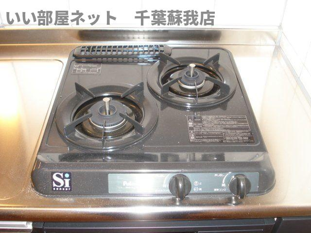 テンダーハウスＡのキッチン|キッチンです