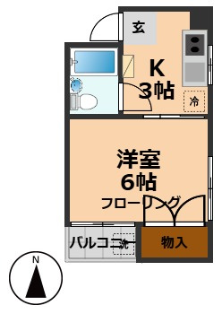 【間取り】 | 三松コーポ