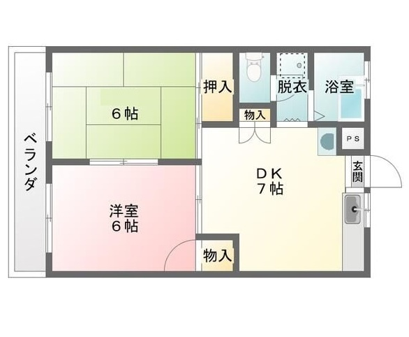 プラムヒルの間取り|間取りです。