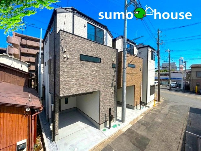 下並木　3号棟の前面道路含む現地写真|前面道路含む現地写真です