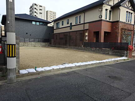 南区宇品御幸３丁目の前面道路含む現地写真