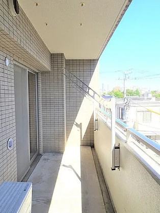 コンフォール高田馬場のバルコニー