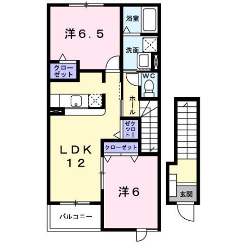 【間取り】 | グレイスフル２