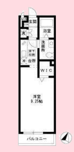 ユグランス北浦和の間取り