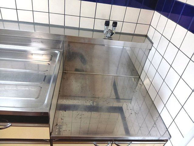 福井ハイツのキッチン|使いやすいキッチンです