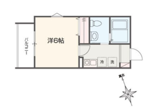 MELLAS志木の間取り