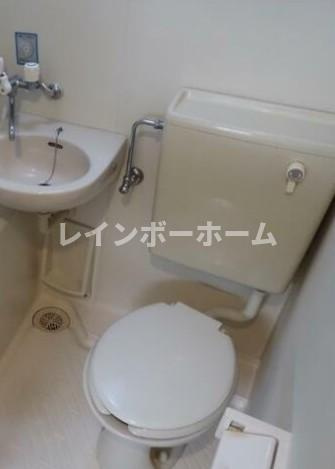 ガーデンヒルズＣ棟のトイレ