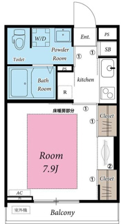 【間取り】 | リブリ・千 | 間取りです。
