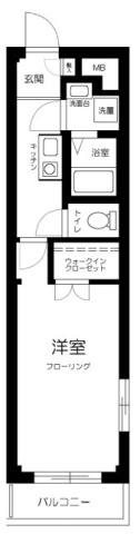 指扇駅前プラザの間取り
