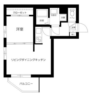 【間取り】 | カルージュ要町 | 間取りです。