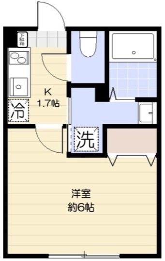 アリロッセ新鎌ヶ谷の間取り