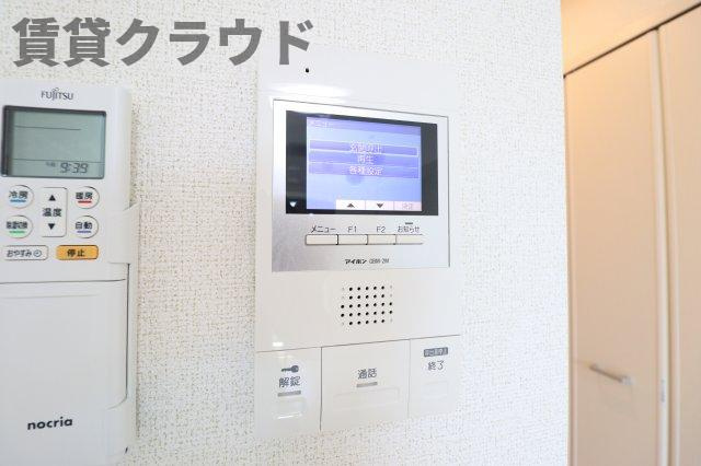 ウッド　プレイスのセキュリティ|TVモニターホン付きでセキュリティ面も安心！