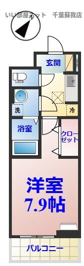 ウッド　プレイスの間取り|ひと味違う？不動産屋のイメージを変えたい！『いい部屋ネット千葉蘇我店』へ是非お越しください♪