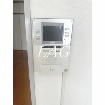 【セキュリティ】 | 西新宿ハウス | モニター付インターホンです。