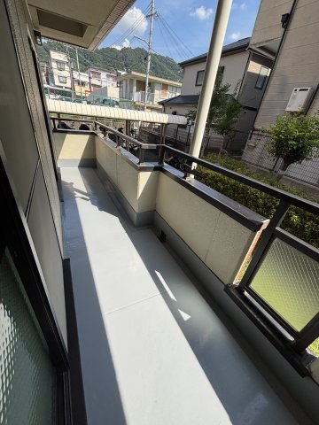 四條畷サカモトマンションのバルコニー