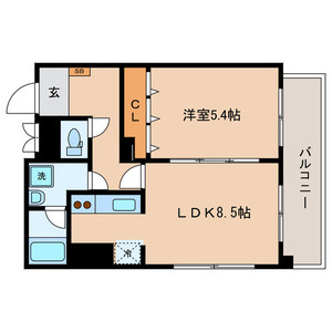 Levante Aの間取り|間取りです。