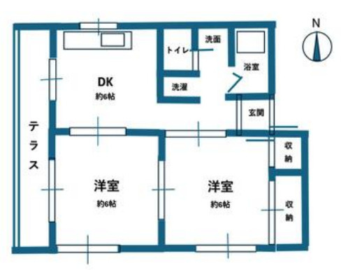 アミニティ塚口の間取り