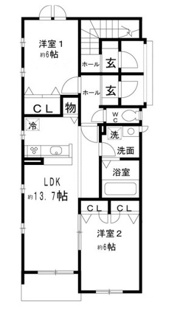 【間取り】 | セリゼ | 間取りです。