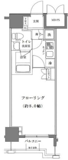 【間取り】 | ライジングプレイス南千住 | 間取りです。