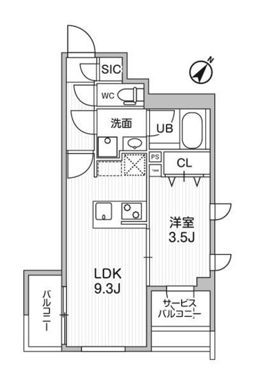 【間取り】 | コンポジット渋谷初台