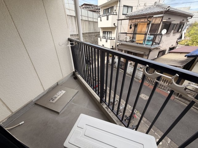 アンフィニィ庄Ⅲのバルコニー