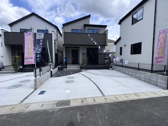 市川市曽谷４丁目新築戸建（曽谷16期）の駐車場|6号棟駐車スペース・並列2台駐車可