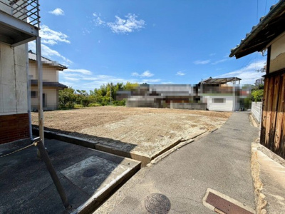 【前面道路含む現地写真】 | 極楽寺町２丁目　売土地 | 人生での大きなお買い物です　ぜひ自由設計をお選びください！！