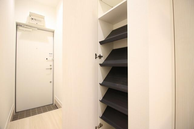 川崎市多摩区菅仙谷２丁目のアパートの収納|専用の収納スペースです