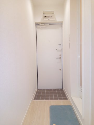 川崎市多摩区菅仙谷２丁目のアパートの玄関|落ち着いた玄関です